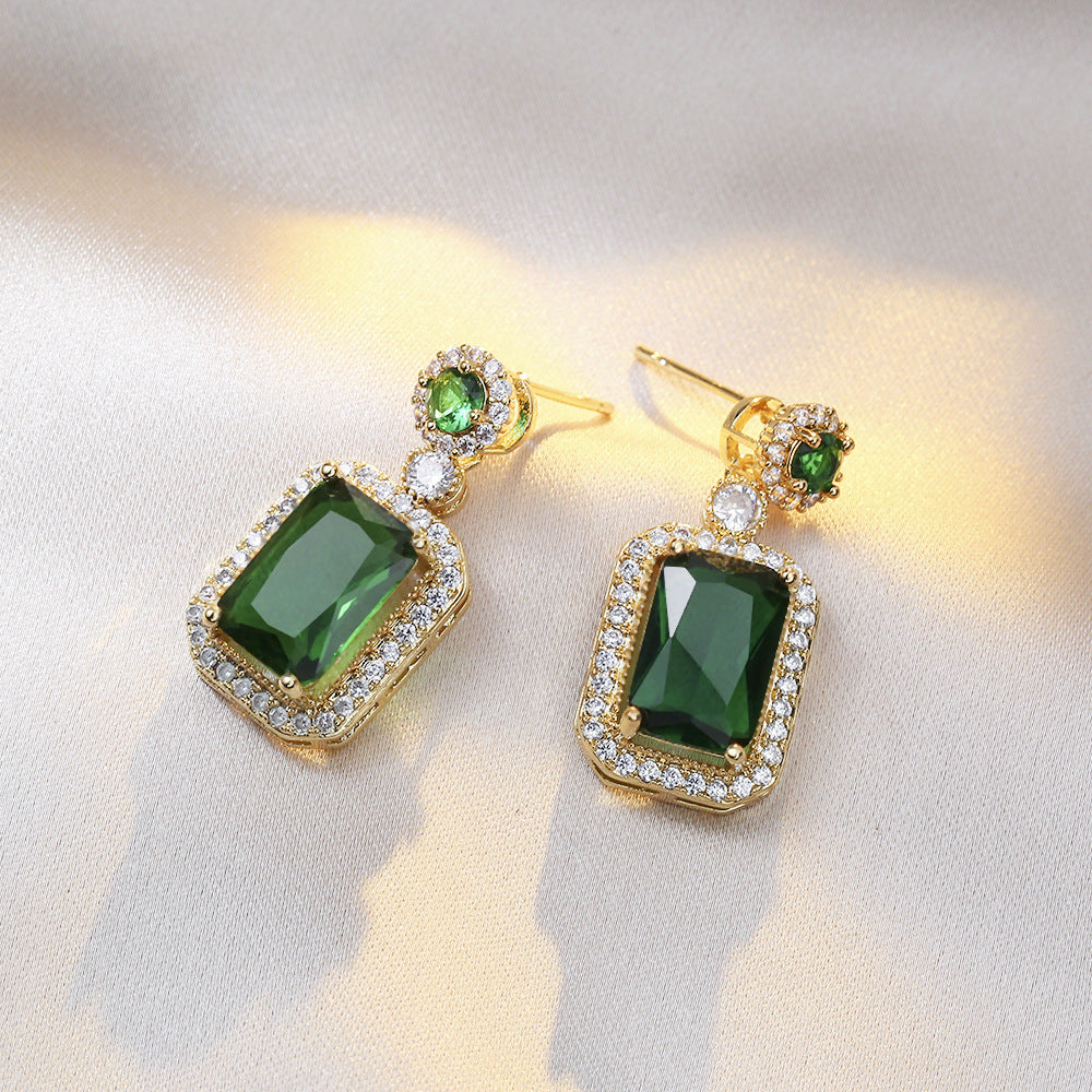 green-zircon-earrings-titanium-steel